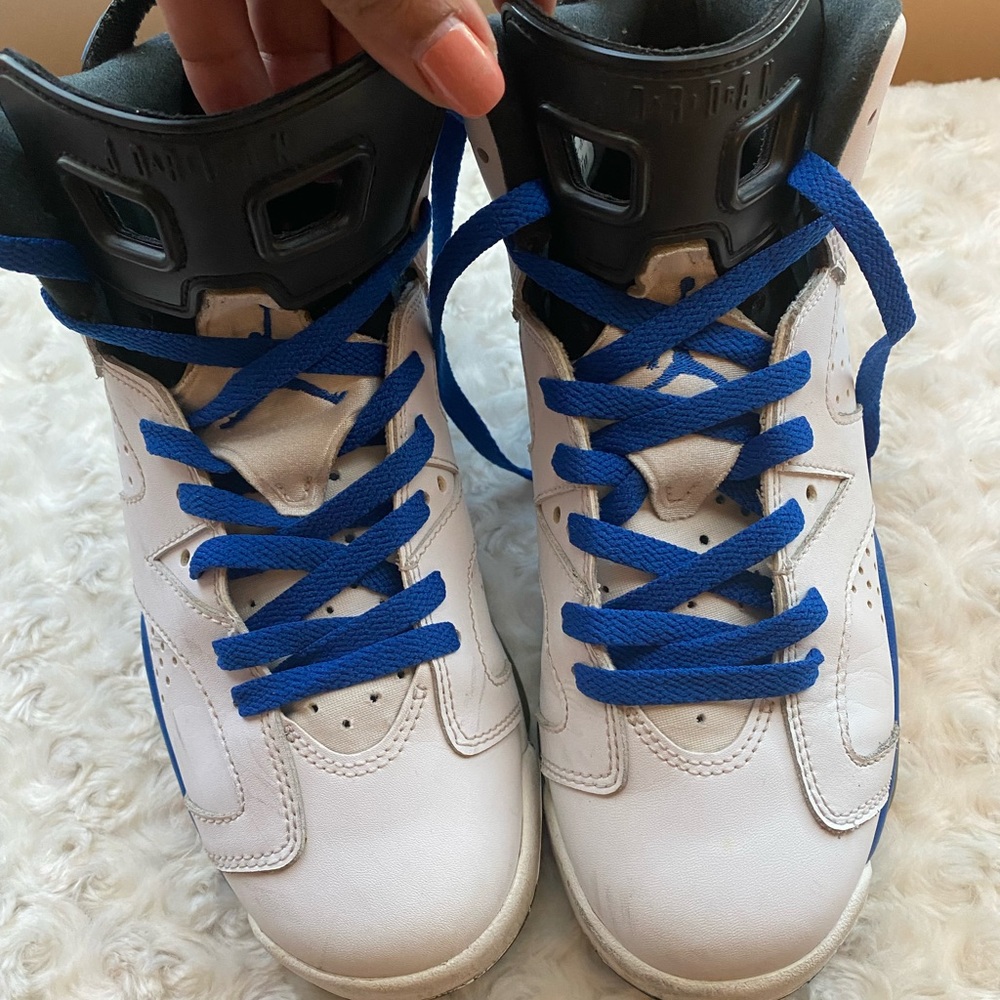 JORDAN RETRO 6 Sport Blue Size 6.5